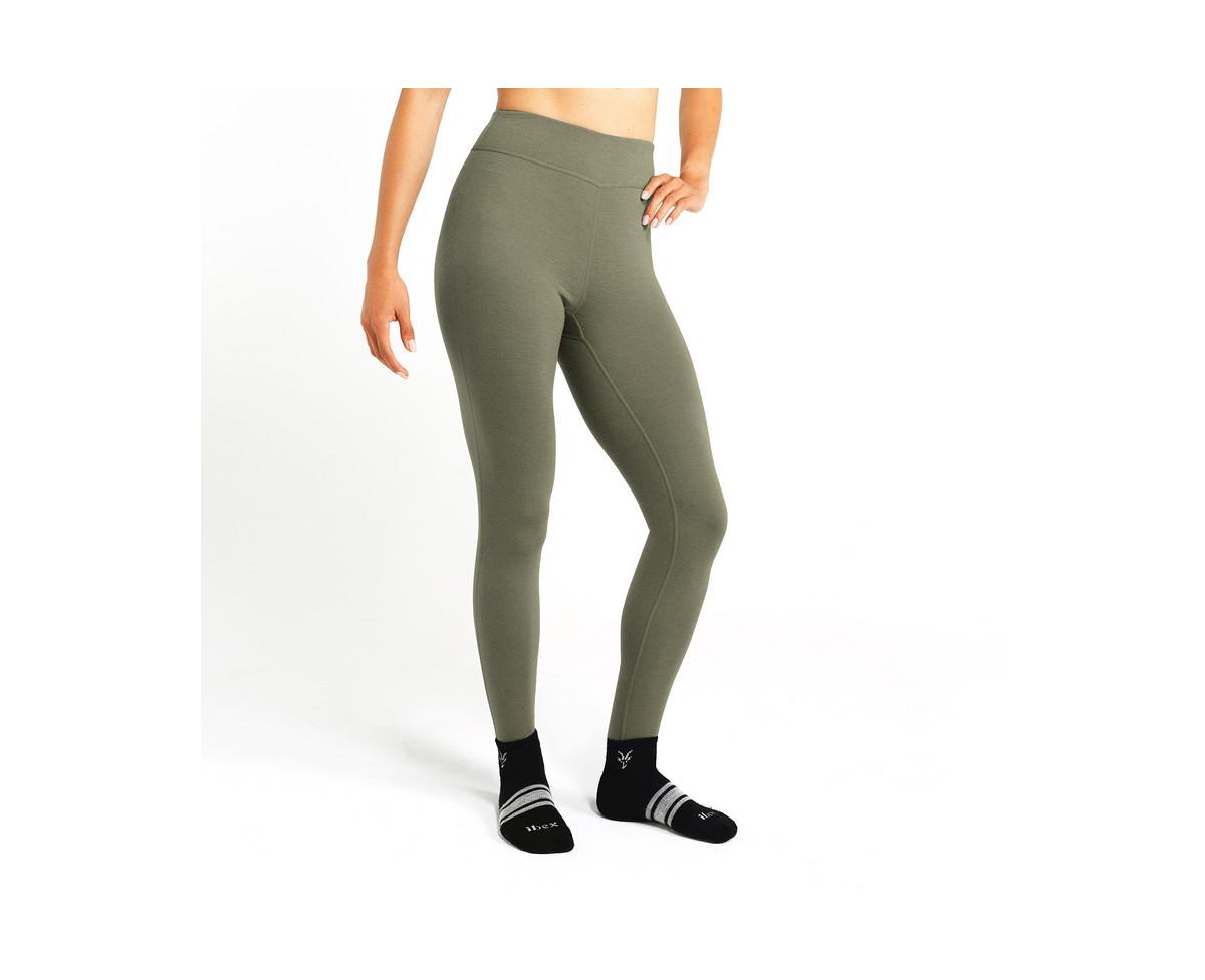 Ibex Women's Woolies Pro Tech Bottom In Olive Drab