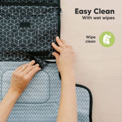 Ezee Diaper Changing Pad, Portable Diaper Changing Mat, Waterproof Foldable Diaper Changing Pad