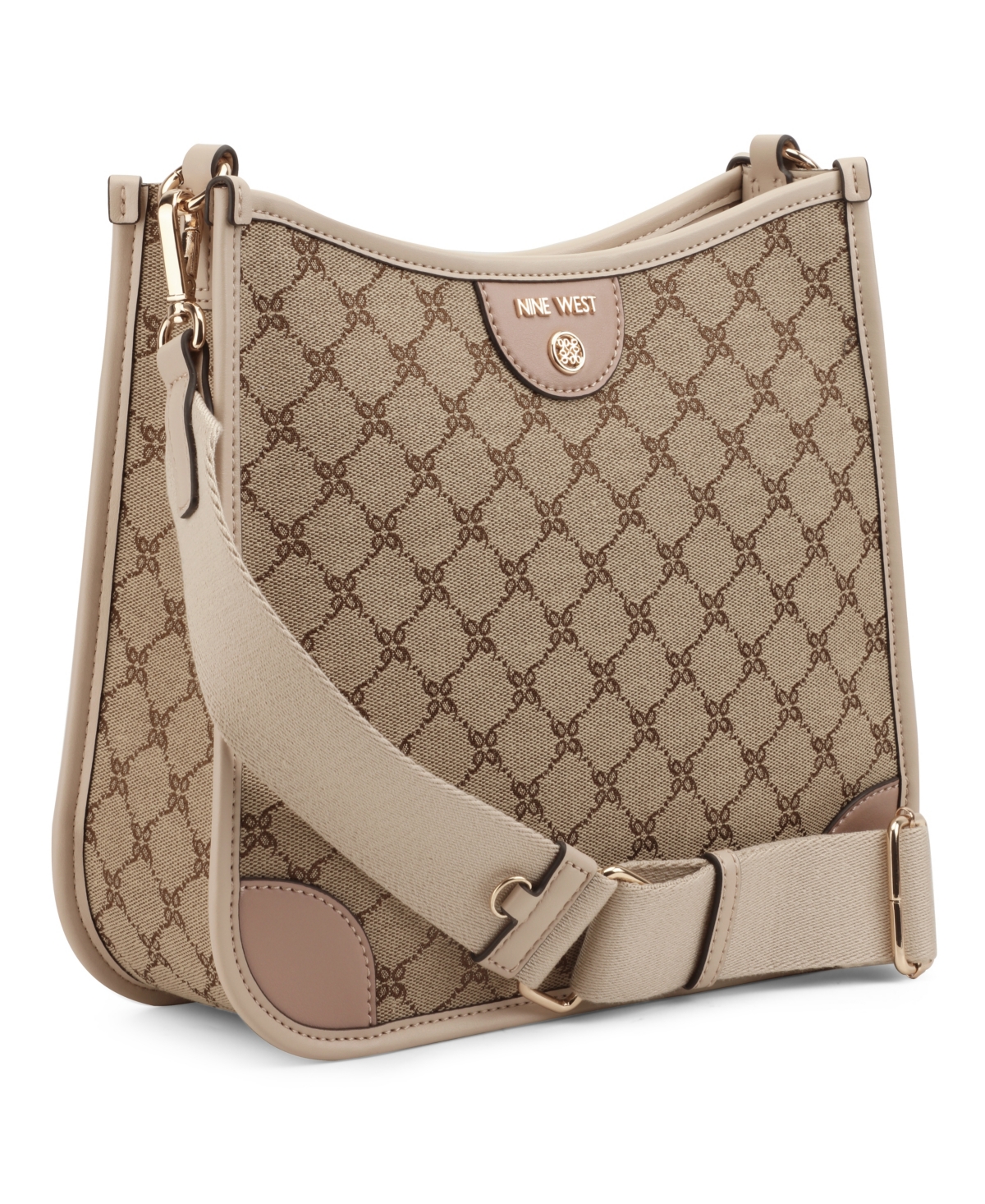 NINE WEST BRICE LARGE CROSSBODY BAG WITH CARD CASE