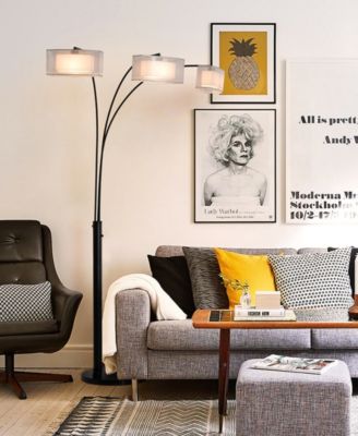 Amarillo 84" 3 Light Switch Arc Floor Lamp