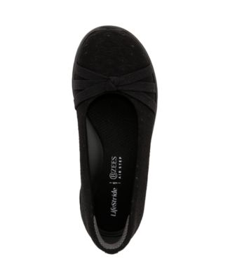 Women's Gem 2 Washable Round Toe Ballerina Flats