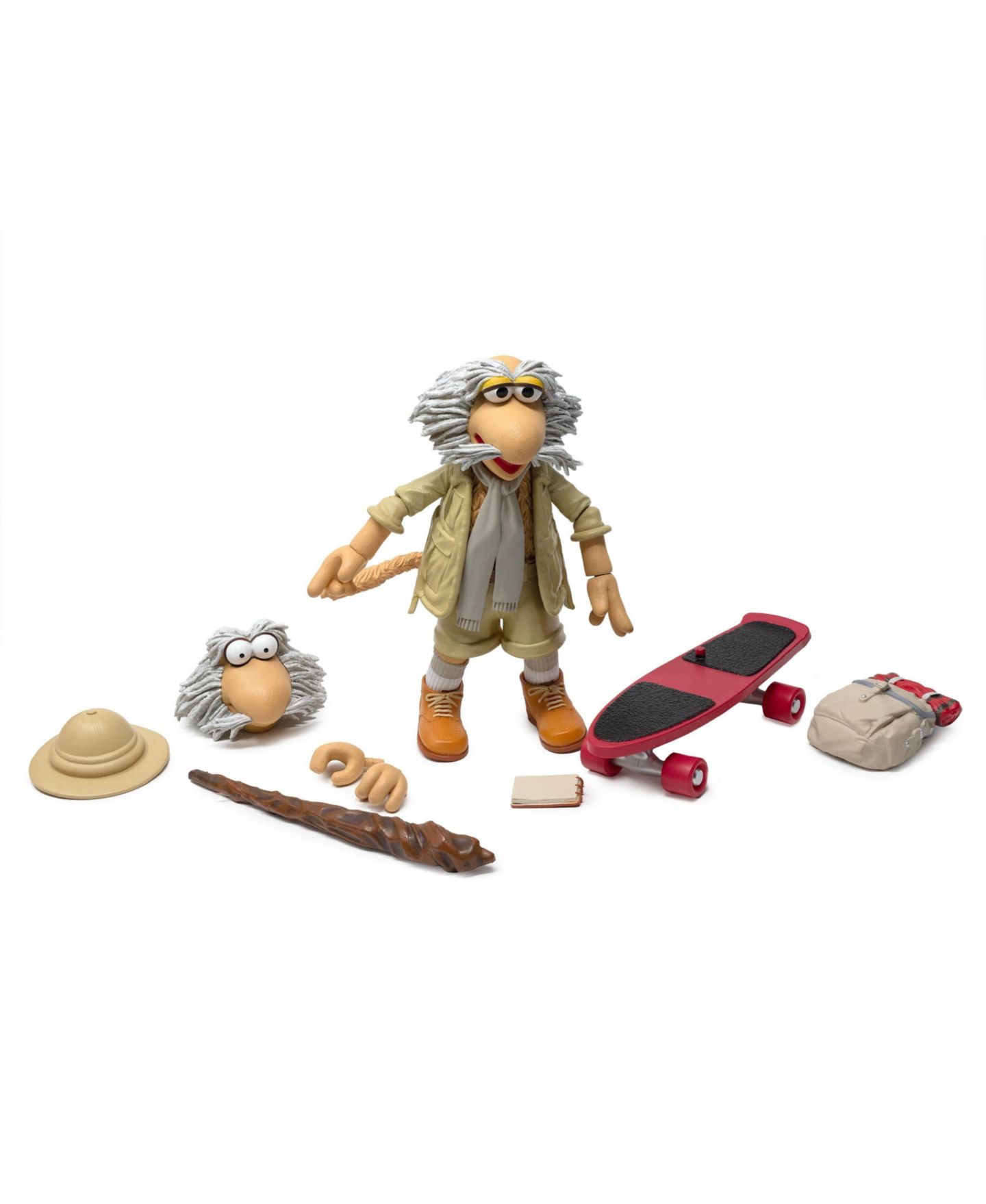 Коллекционная подвижная фигурка Fraggle Rock Uncle Traveling Matt, масштаб 1:12, от 8 лет, цвет: Open Miscellaneous — фото 6