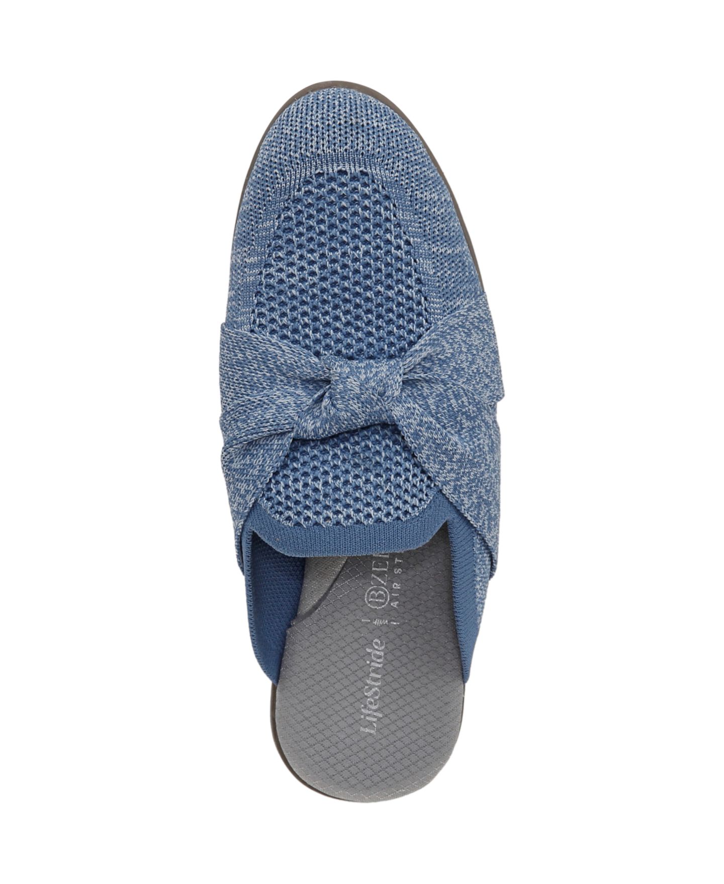 Женские сабо LifeStride Kissed-Mule Washable Mules, цвет: Синий вязаный — фото 5