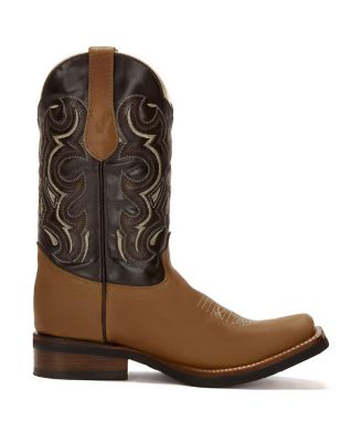 Men's Men Leather Boots Western Cowboy