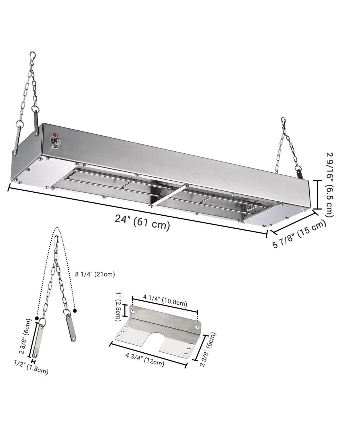 Yescom WeChef Commercial Food Warmer 24
