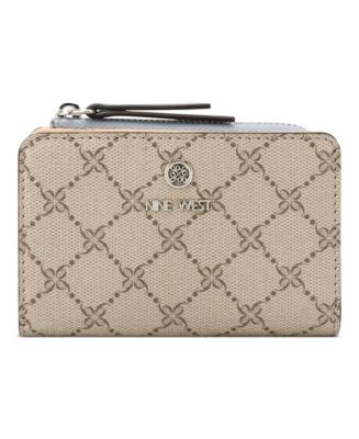 Nine West Lockup 9s Zip Around Card Case Wallet - Macy's