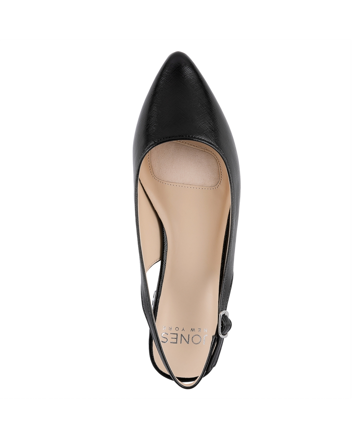 Jones New York Women's Quilsa Pointed Toe Slingback Flats In Black