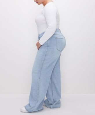 Women's Good Skate High-Rise Wide-Leg Jeans, Regular & Plus Size