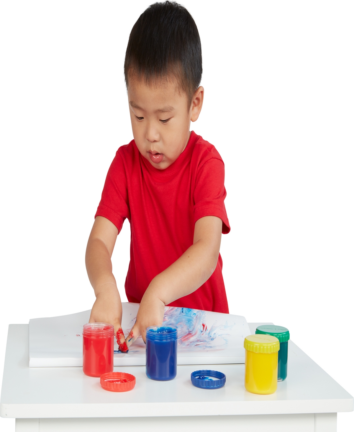 Melissa & Doug Finger Paint Paper Pad In No Color