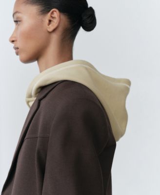 Women's Embroidered Message Cotton Sweatshirt