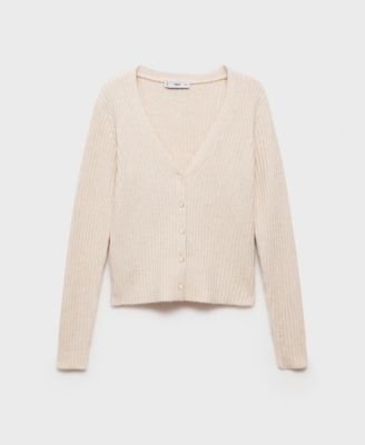 Women's Metallic Buttons Knitted Cardigan