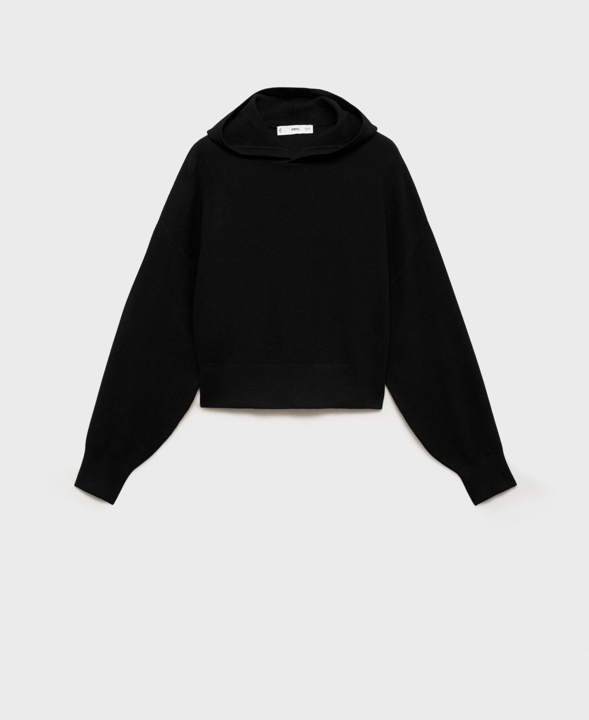 Mango Women's Hooded Knit Sweater