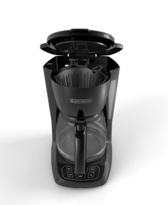 12-Cup Programmable Glass Carafe Coffeemaker