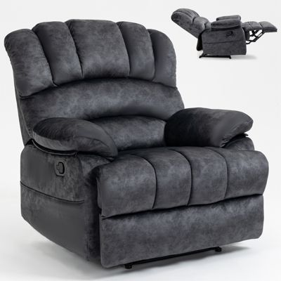 Large Size Recliner Chair In Fabric For Living  Room