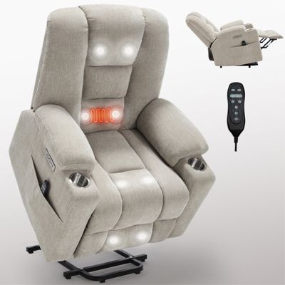 Power Lift Recliner with Massage & Heat