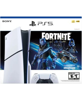 PlayStation 5 Slim Disc Console - Fortnite Cobalt Star Bundle
