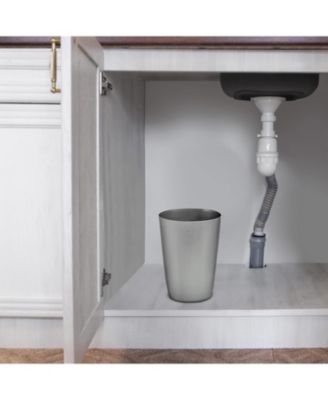 Small Trash Can with Open Top for Compact and Tight Spaces – 1.58 Gallon Capacity