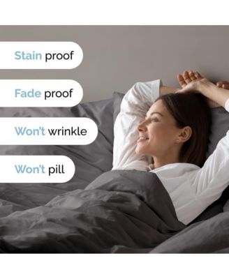 Premium Microfiber Duvet Cover Set - Twin