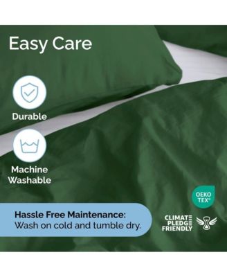 Premium Microfiber 3Pc Duvet Cover Set, King