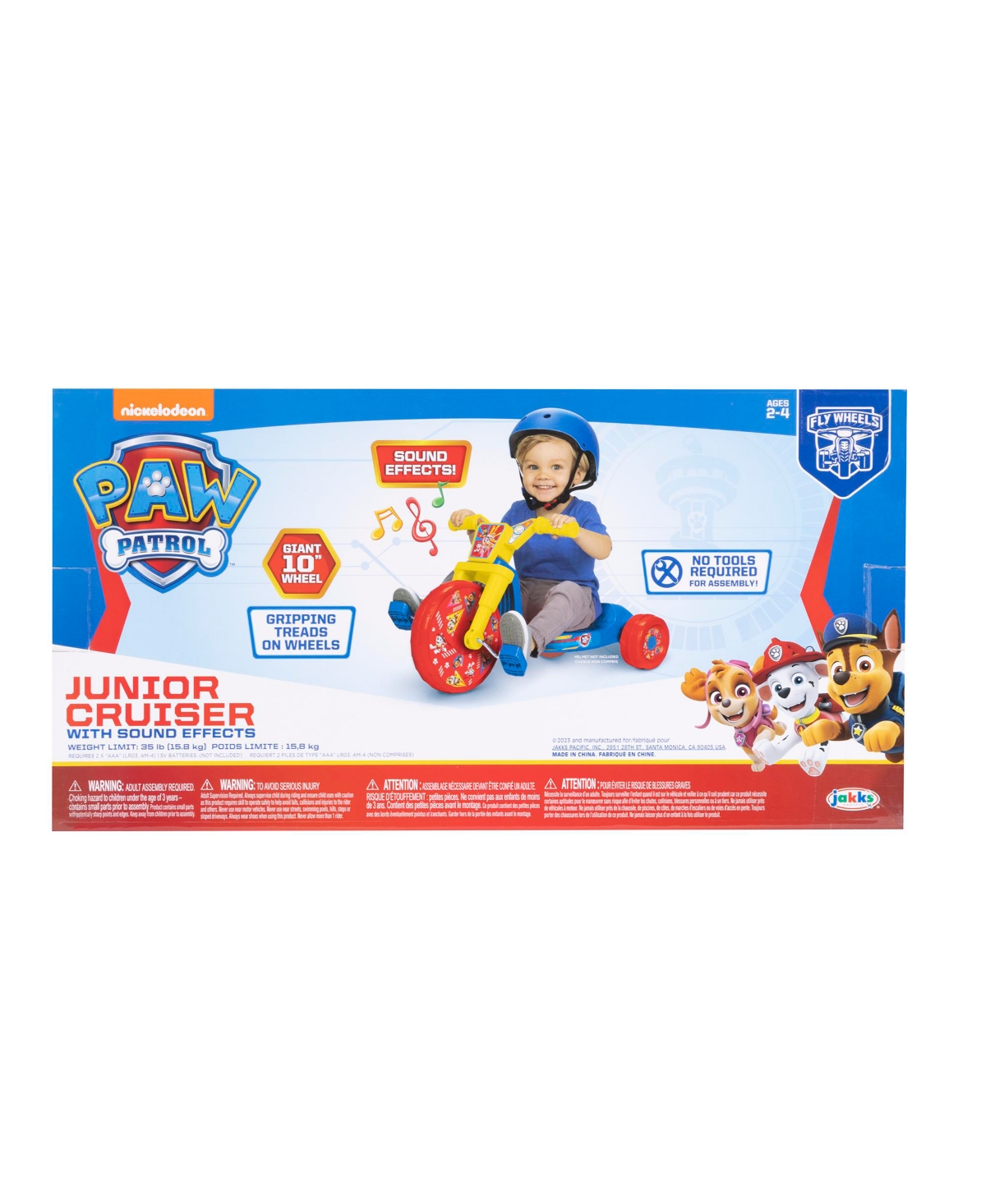 Paw Patrol 10" Fly Wheel Cruiser In Multicolor