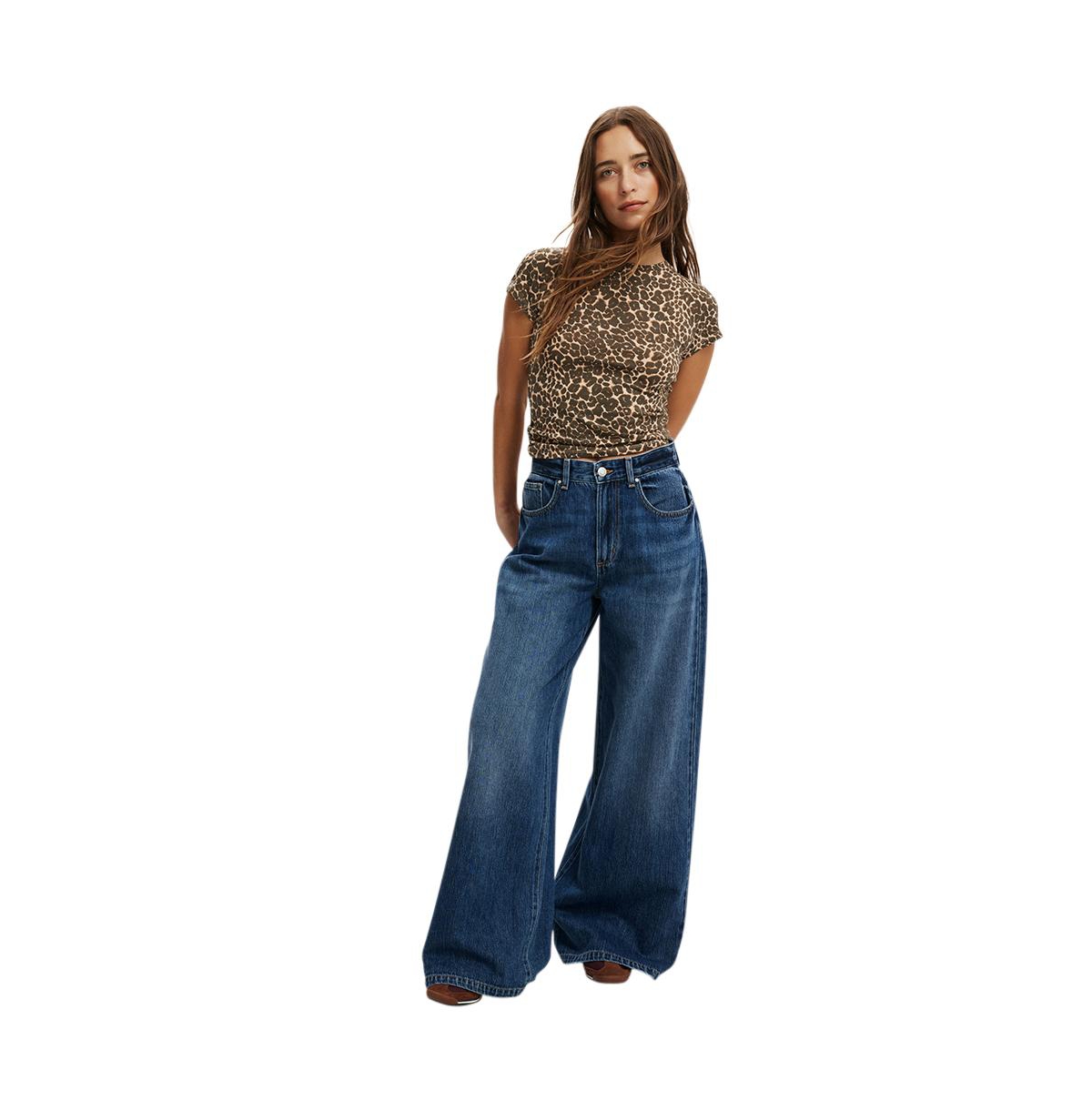Cotton On Women's Lyocell Super Wide Jean