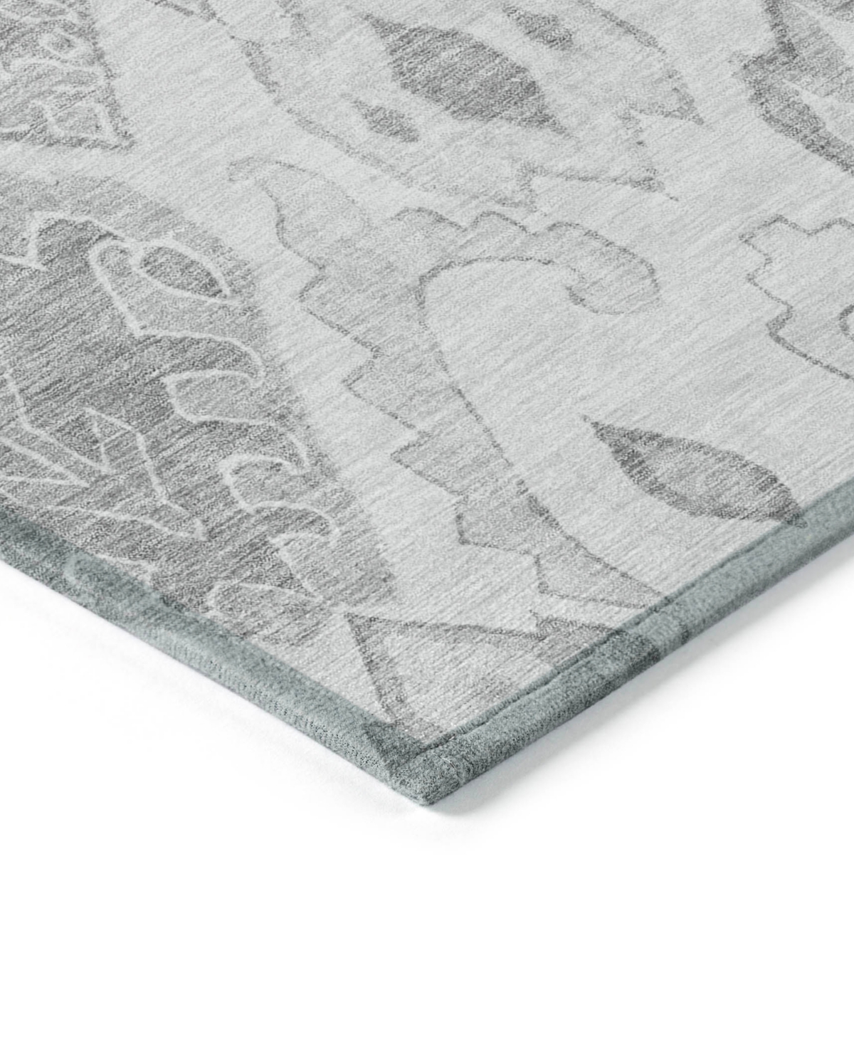 Shop Addison Chantille Machine Washable Acn776 2'3''x7'6'' Runner Area Rug In Silver