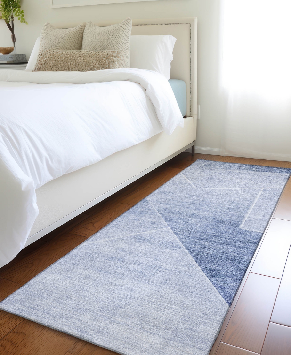Addison Chantille Acn779 2'3''x7'6'' Runner Area Rug In Blue