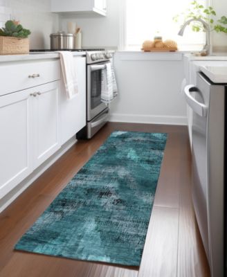 Chantille Machine Washable ACN792 2'3''x7'6'' Runner Area Rug