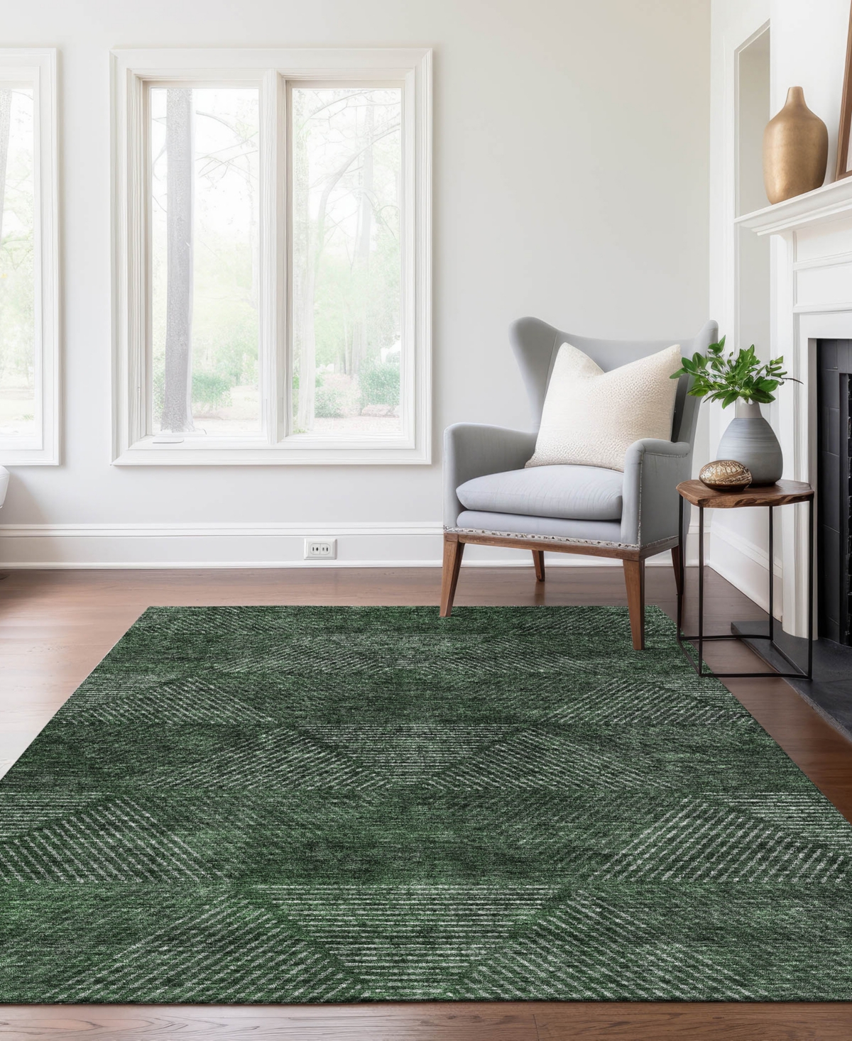 Addison Chantille Acn777 3'x5' Area Rug In Ivory