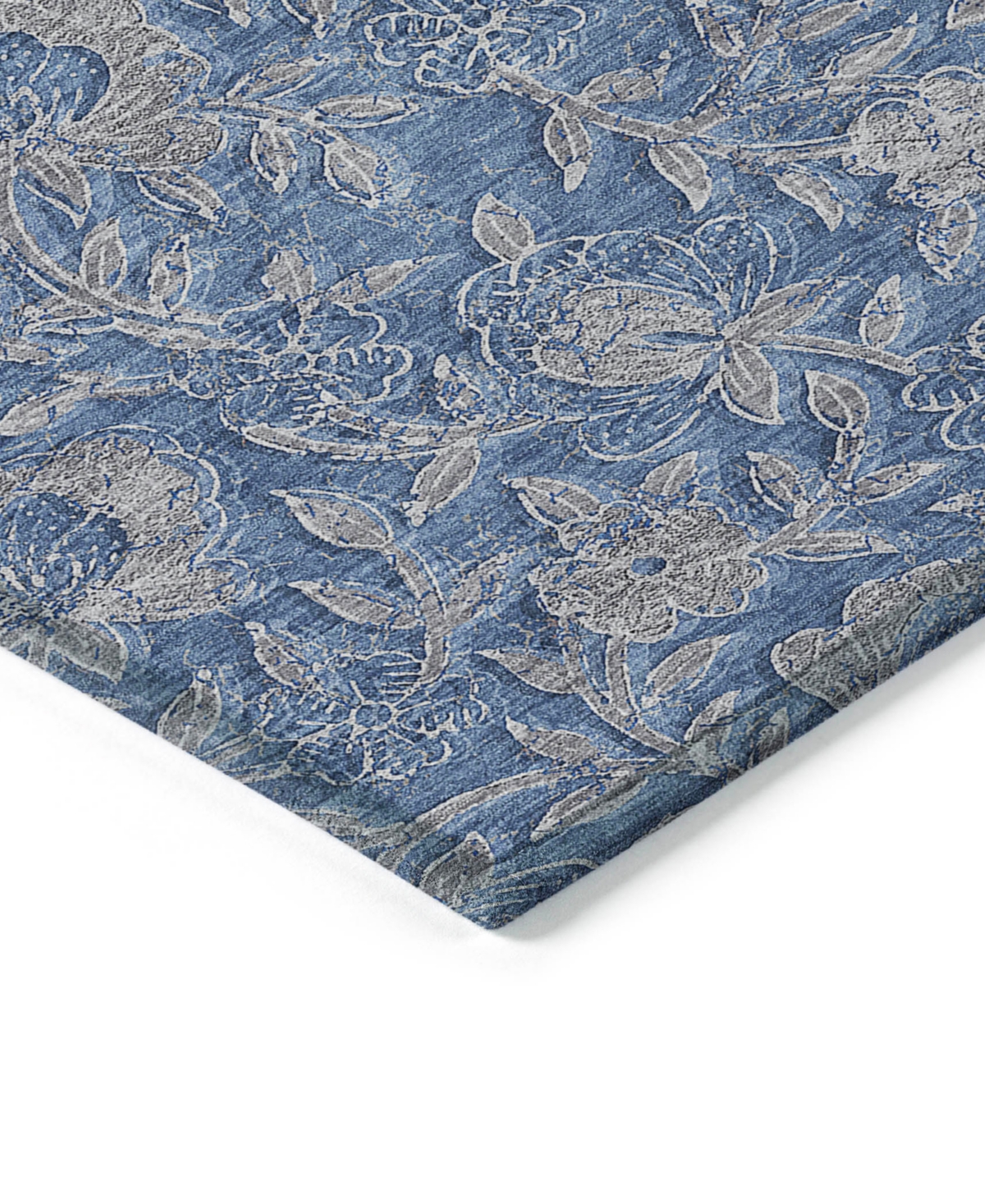 Addison Chantille Acn771 5'x7'6'' Area Rug In Denim