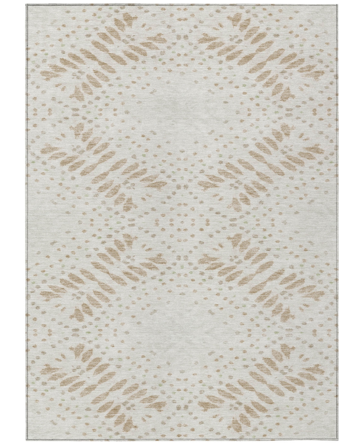 Addison Chantille Acn778 5'x7'6'' Area Rug In Beige