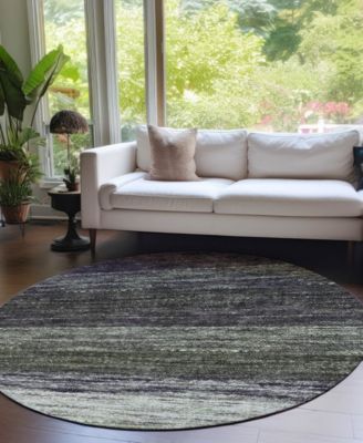 Addison Chantille Machine Washable ACN786 8'x8' Round Area Rug
