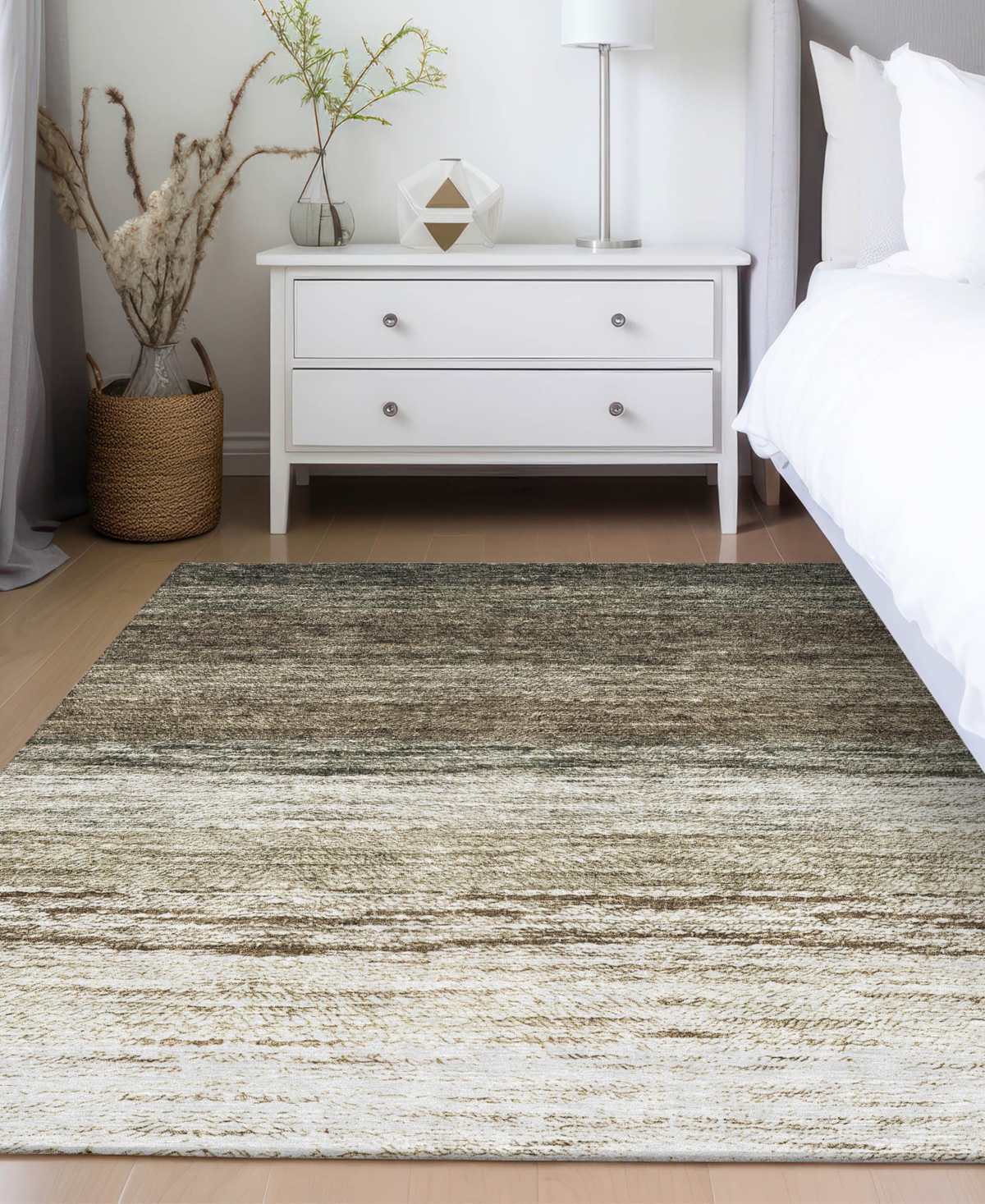 Addison Chantille Acn786 8'x10' Area Rug In Brown