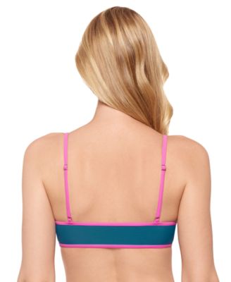 Juniors' Front-Tab Midkini Top, Exclusively at Macy's