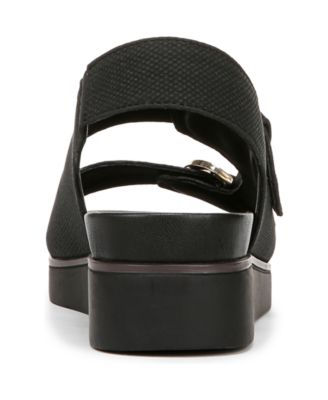 Women's Goodie Square Open Toe Slingback Platform Sandals