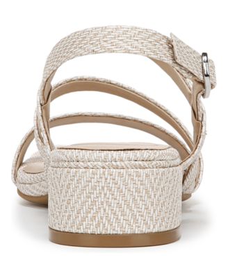 Women's Janet Square Open Toe Slingback Dress Sandals