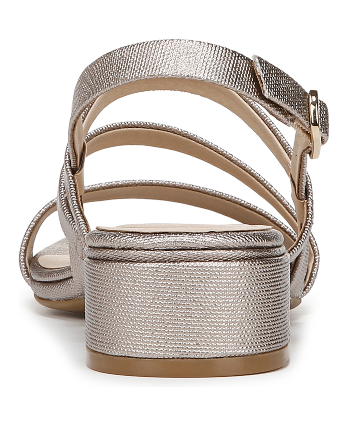 LIFESTRIDE WOMEN'S JANET SQUARE OPEN TOE SLINGBACK DRESS SANDALS 