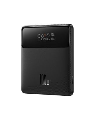 Laptop Power Bank, 20000mAh 100W Fast Charging Portable Charger with Digital Display, Blade HD Slim Battery Pack for Laptop, Black