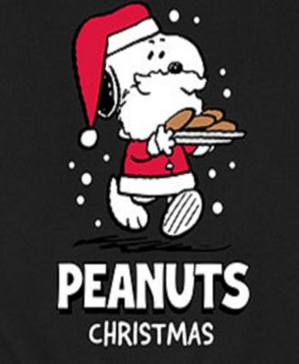 Men's Peanuts Snoopy Santa Long Sleeve Fleece