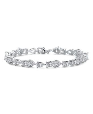 Eternal Sparkle Clear Cubic Zirconia Tennis Bracelet