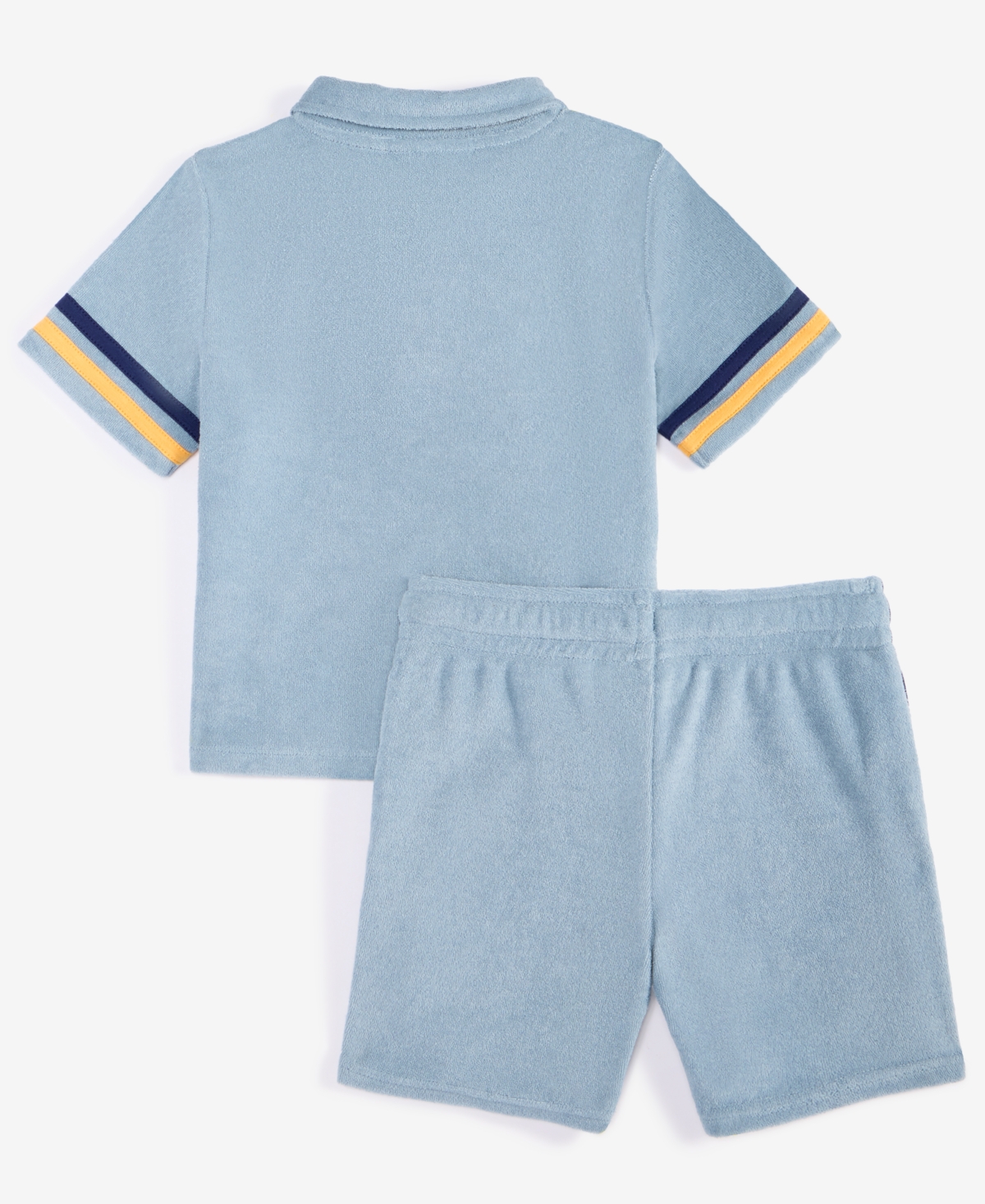 Epic Threads Toddler Boys Terry Towel Polo & Shorts Set, Exclusively At Macy's