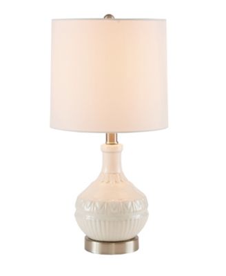 Gypsy 20.5" Embossed Boho Table Lamp