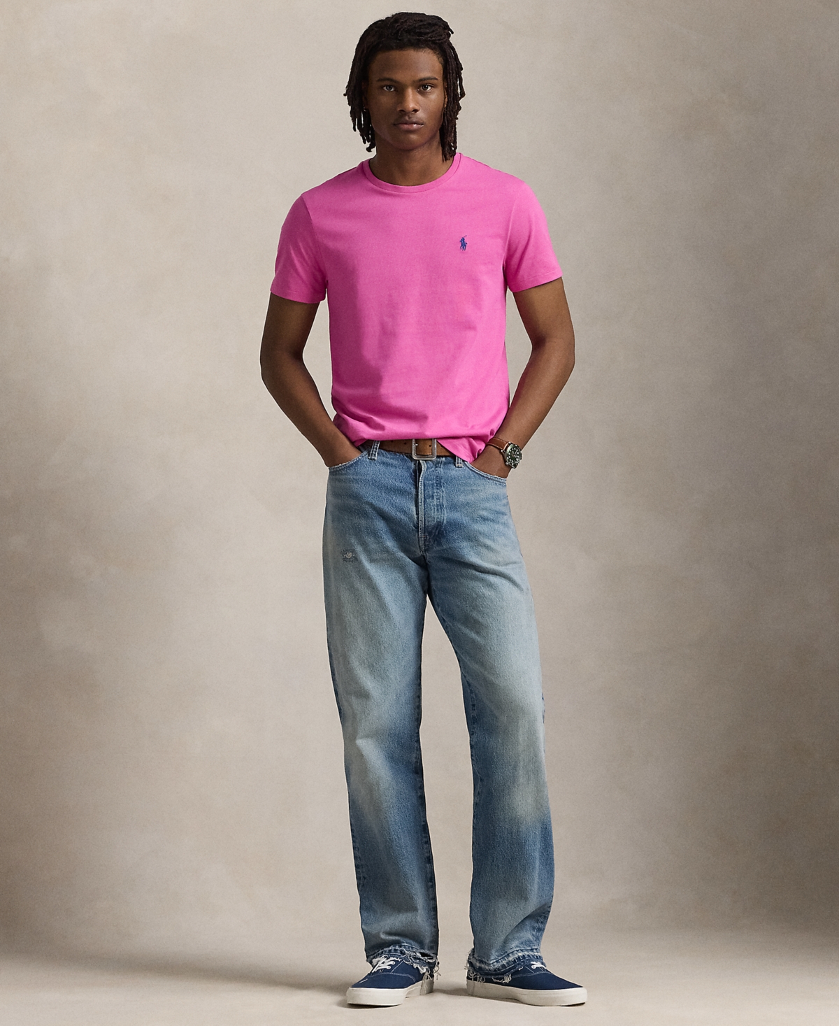 Polo Ralph Lauren Custom Slim Fit Jersey T-shirt Clothing