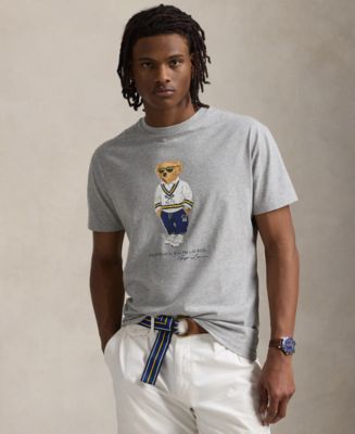 Tシャツ・カットソー Ralph Lauren Polo Bear Classic-Fit Saharan Shirt Polo Ralph Lauren Men's Classic-Fit Polo Bear Jersey T-Shirt