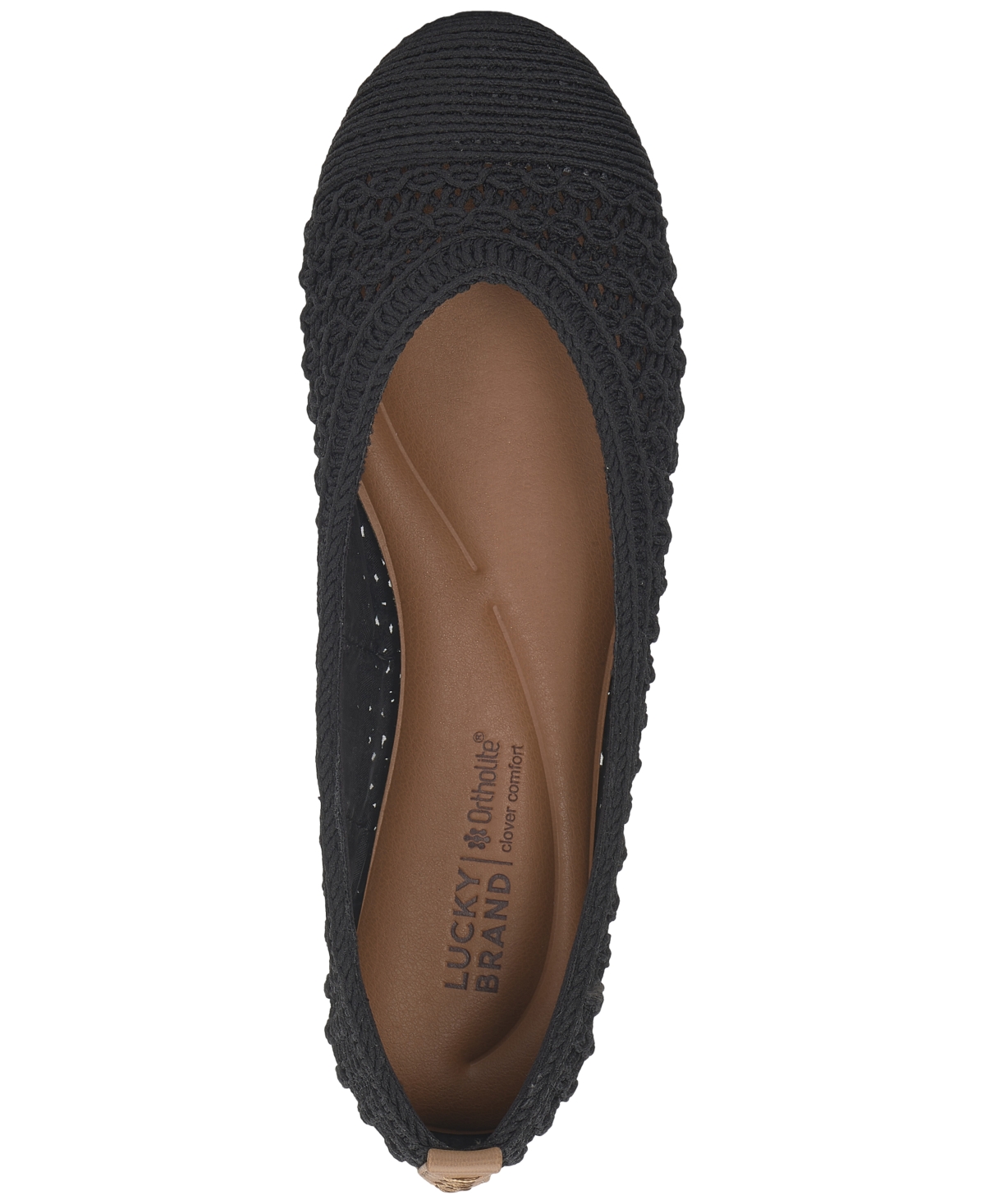 LUCKY BRAND WOMEN'S EMMIELU WOVEN BALLET FLATS 