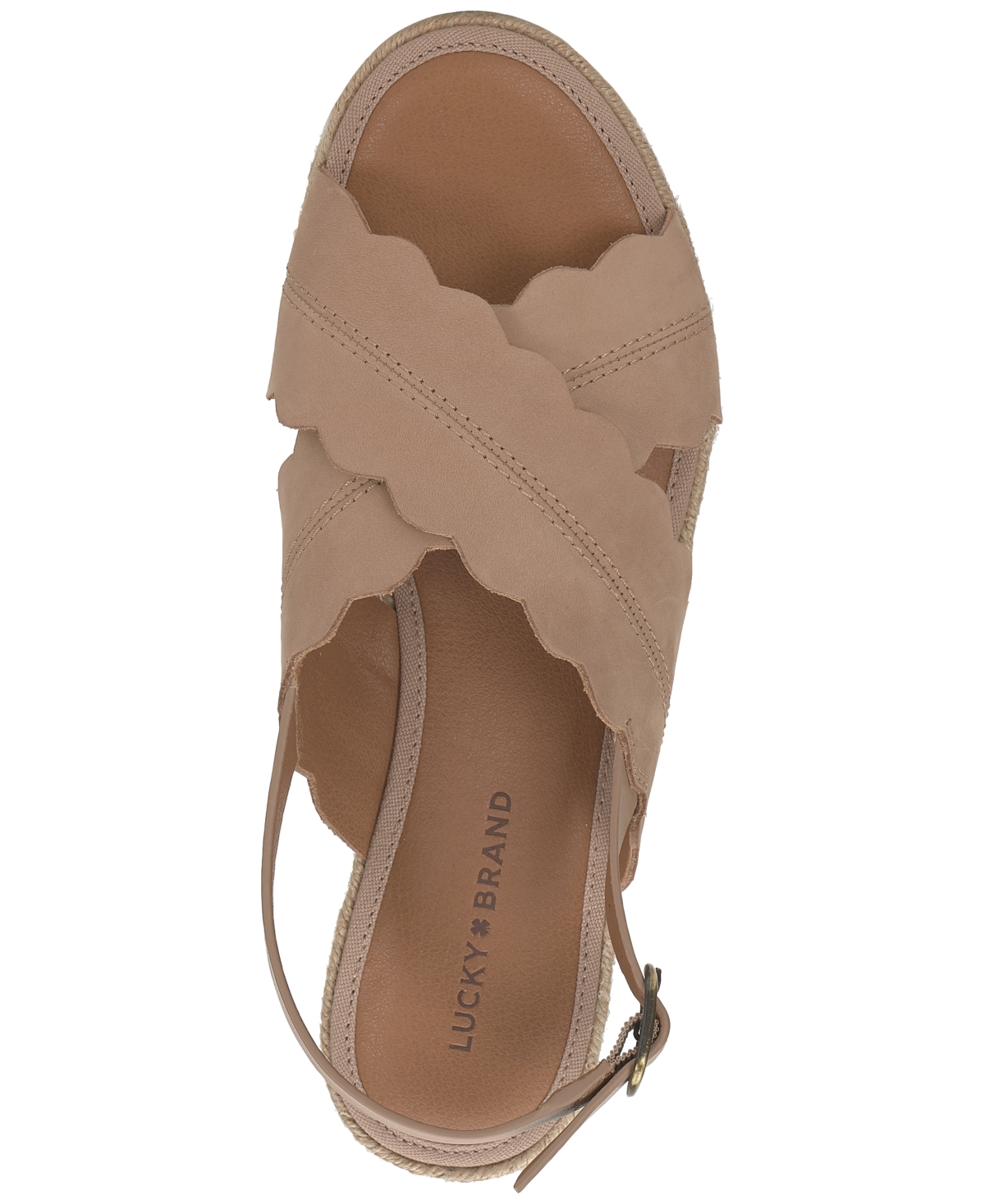 Lucky Brand Tonita Espadrille Wedge Sandal In Rhodonite