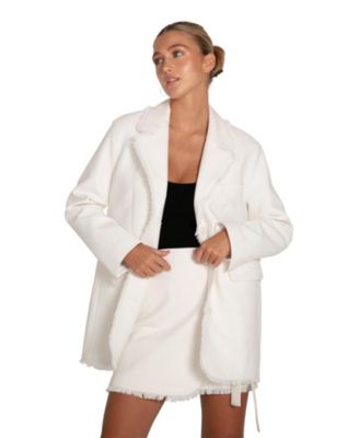 Women's There She Goes Frayed Edge Skirt