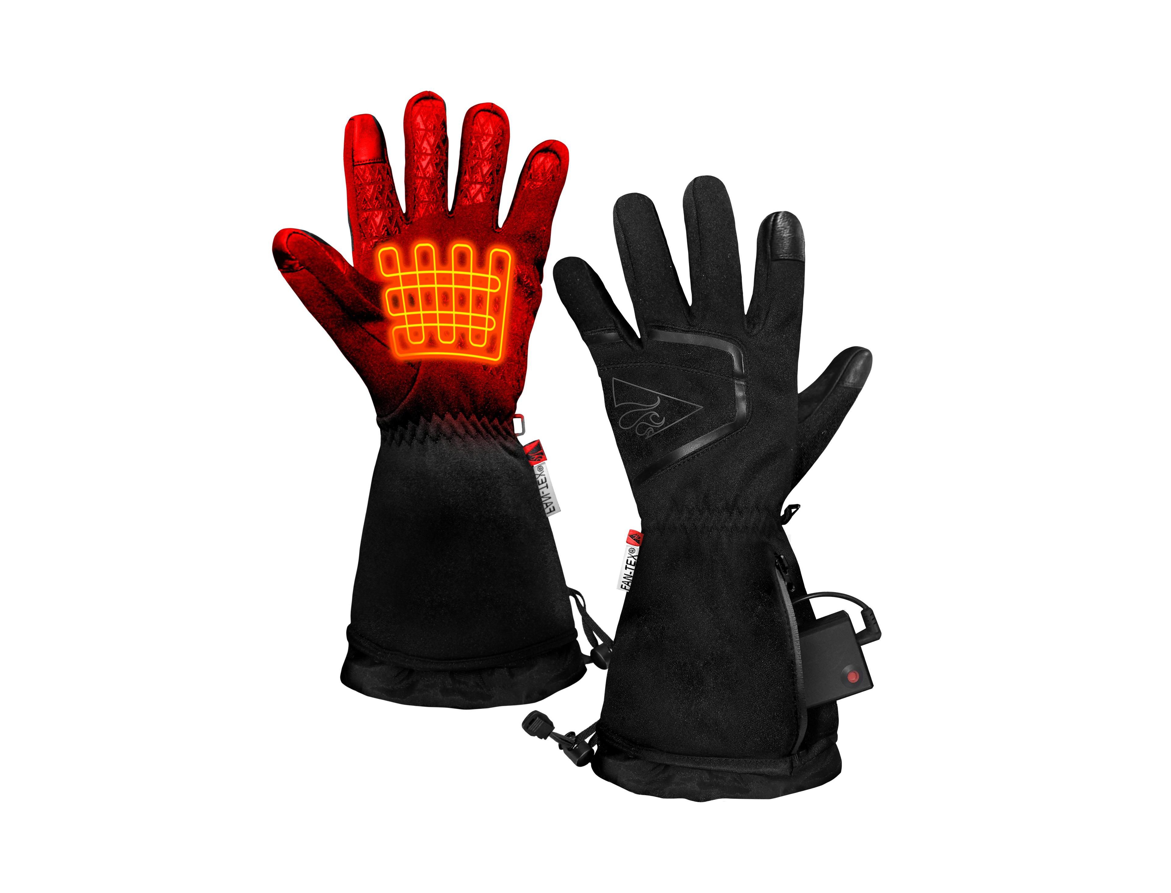 ActionHeat Men's Aa Battery Heated Featherweight Glove Black