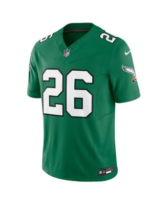 Men's Saquon Barkley Kelly Green Philadelphia Eagles Alternate Vapor F.U.S.E. Limited Jersey