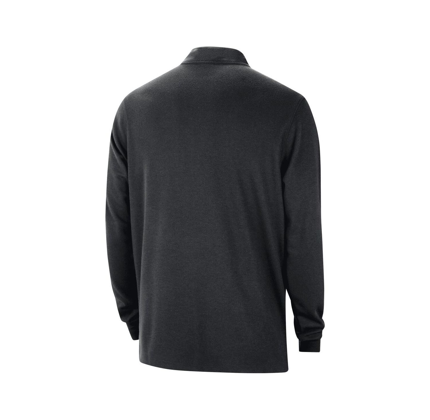 Men's Black San Antonio Spurs 2024/25 Courtside Performance Half-Zip Top